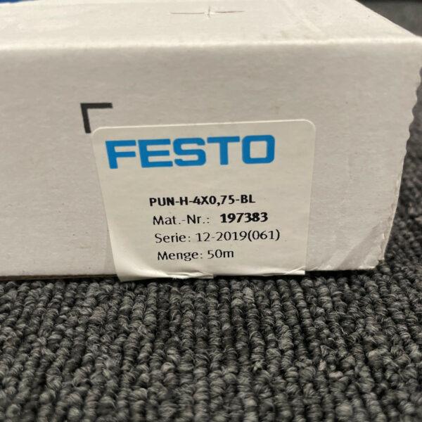 New In Box FESTO PUN-4X0,75-BL 159662 PUN-H-4X0,75-BL 197383 Plastic Tubing 50M