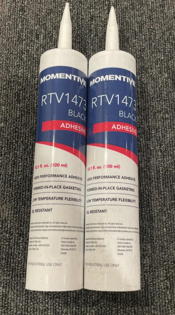 (2) Momentive RTV1473 Gasket Sealant Black Paste 10.1 fl oz Black