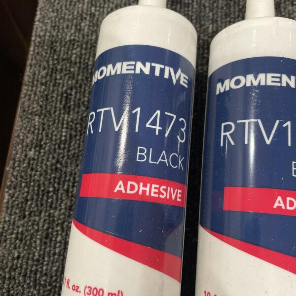 (2) Momentive RTV1473 Gasket Sealant Black Paste 10.1 fl oz Black