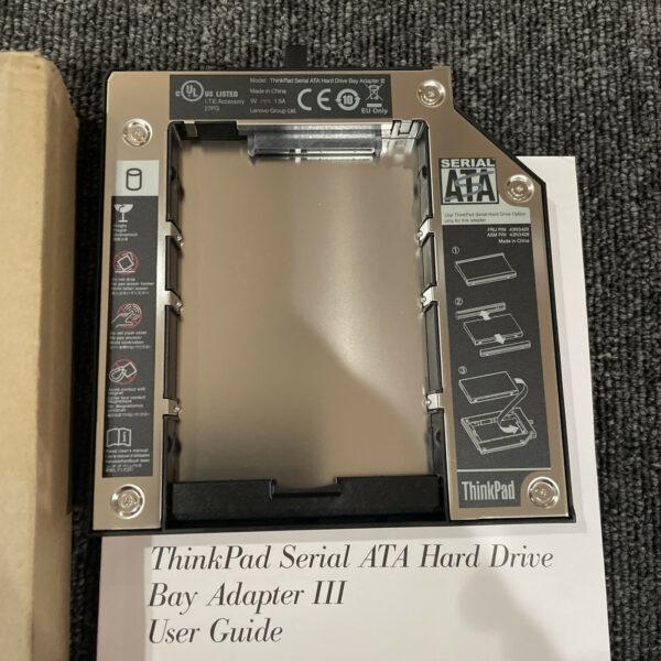 Lenovo ThinkPad T400 Serial ATA Hard Drive Bay Adapter III, FRU: 43N3429