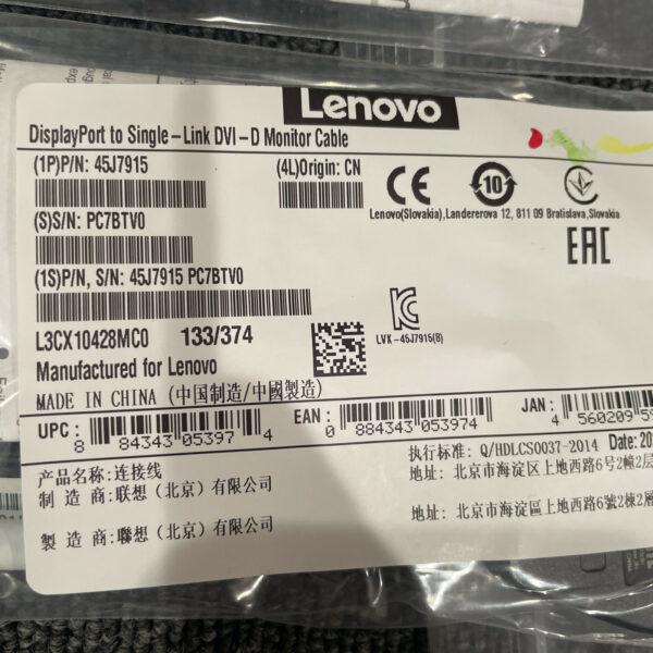 (3) Lenovo (1) 45J7915 Dvi-D (1) 0B7046 Conversion (1) 0B47089 Hdmi (2) 43N9159