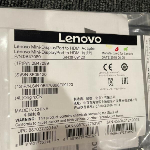 (3) Lenovo (1) 45J7915 Dvi-D (1) 0B7046 Conversion (1) 0B47089 Hdmi (2) 43N9159