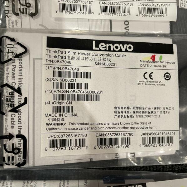 (3) Lenovo (1) 45J7915 Dvi-D (1) 0B7046 Conversion (1) 0B47089 Hdmi (2) 43N9159