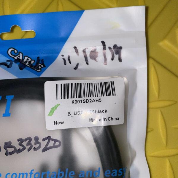 Benfei X001SD2AH5 VGA to HDMI Cable B_USA_189black