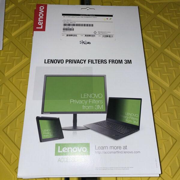 Lenovo 3M 12.5″ W9 Privacy Screen Filter Laptop Wide 16:9 Frameless 0A61770 *NEW