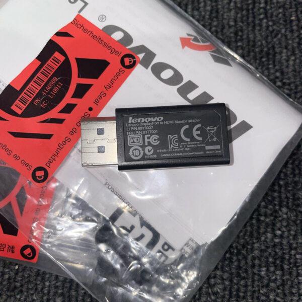 (2) Lenovo DisplayPort Male to HDMI Female Adapter – 0B47395 OEM