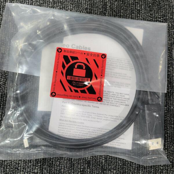 Genuine Lenovo Mini-DisplayPort To DisplayPort Cable 0B47091 Factory Sealed OEM