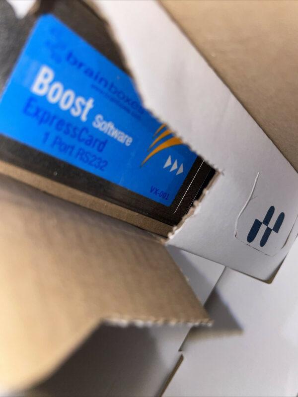 Brainboxes VX-001-001 1 Port RS232 ExpressCard Serial Adapter *Open Box New*