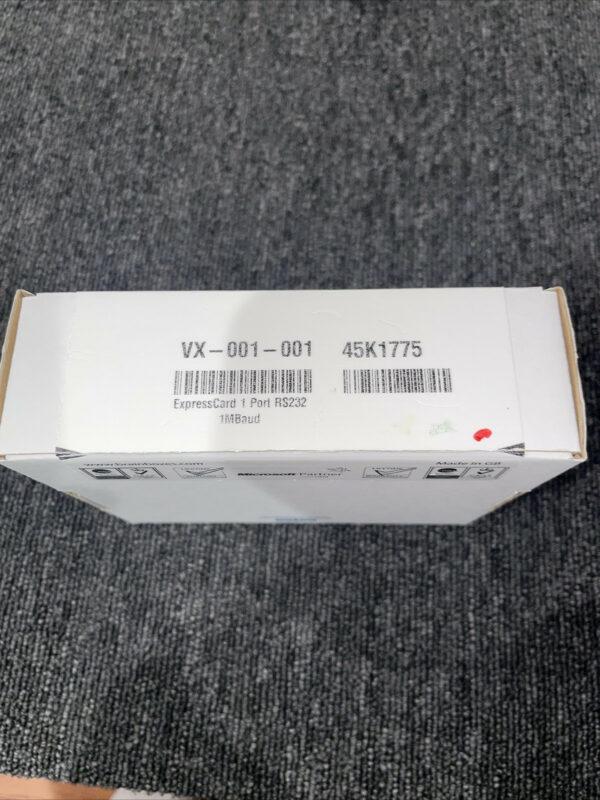 Brainboxes VX-001-001 1 Port RS232 ExpressCard Serial Adapter *Open Box New*