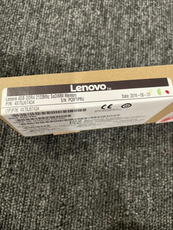 Lenovo 4GB DDR4 2133Mhz SODIMM Memory, 4X70J67434