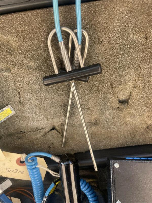 Atkins Thermocouple Thermometer 39658-T Case & Temp Probes *Parts Or Repair*
