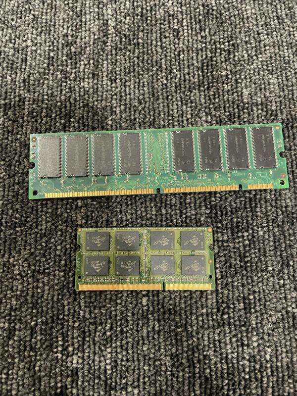(2) – (1) PATRIOT PC3-10600 PSD38G1333SK 2x4GB + (1) MT16LSDT3264AG-13EE1 256MB
