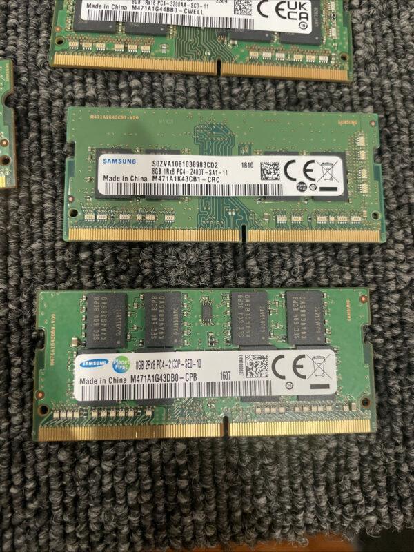 (4) SAMSUNG Memory M471A1G44BB0 M471A1K43CB1 M471A1G43DB0 M471B5173QH0-YK0
