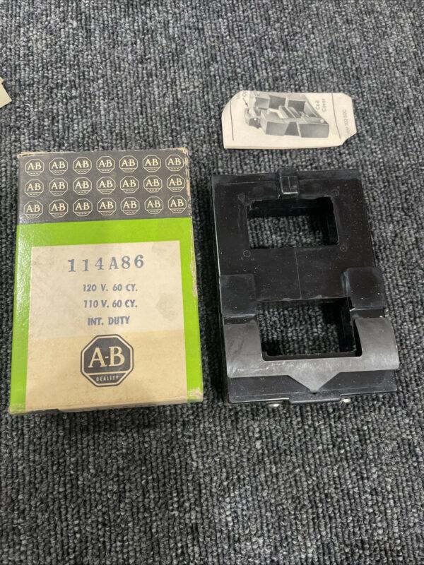 NEW ALLLEN BRADLEY CONTACTOR COIL 114A86 120V VOLT