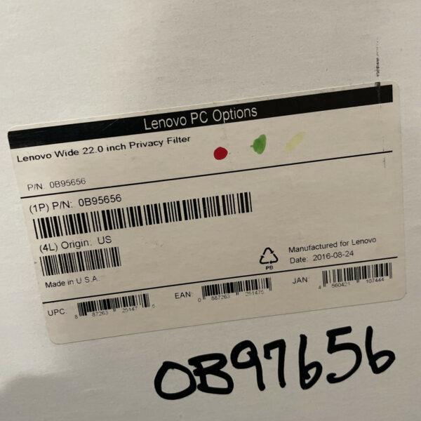0B95656 – 3M Lenovo 22W inch Privacy Filter OEM