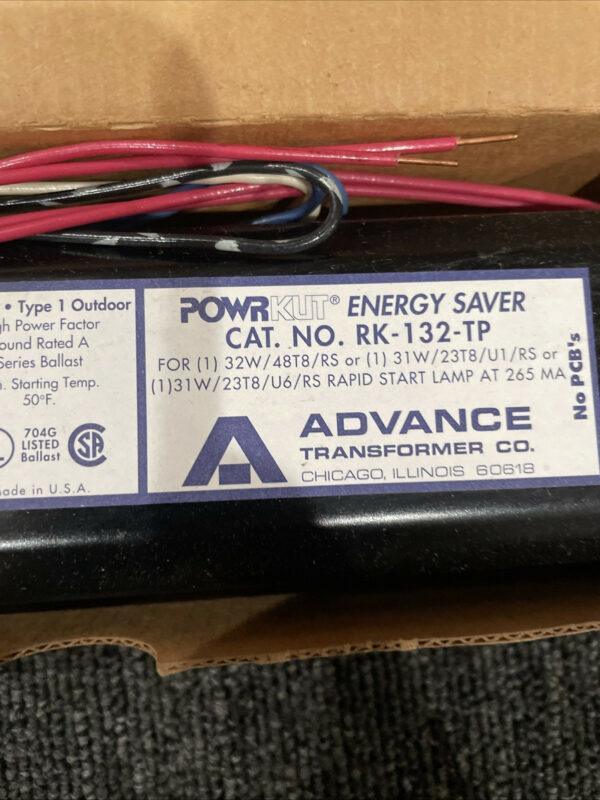Philips Advance Two lamp T8 Electronic Ballast,RK-132-TP