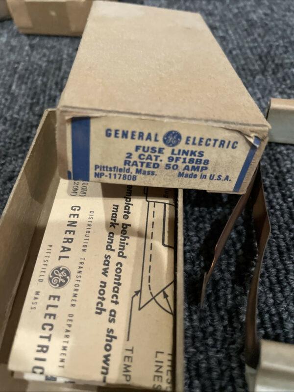 2 GENERAL ELECTRIC 9F18B8 / 9F18B8 – 50 AMP