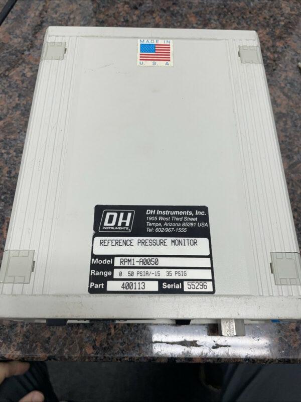 DH Instruments DHI RPM1 Reference Pressure Monitor A0050 400113 *Parts Or Repair