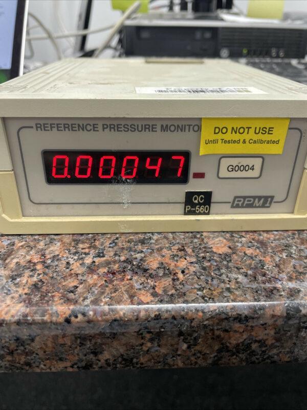 DH Instruments DHI RPM1 Reference Pressure Monitor Rpm1-g0015-r *NEEDS CALIBRATE
