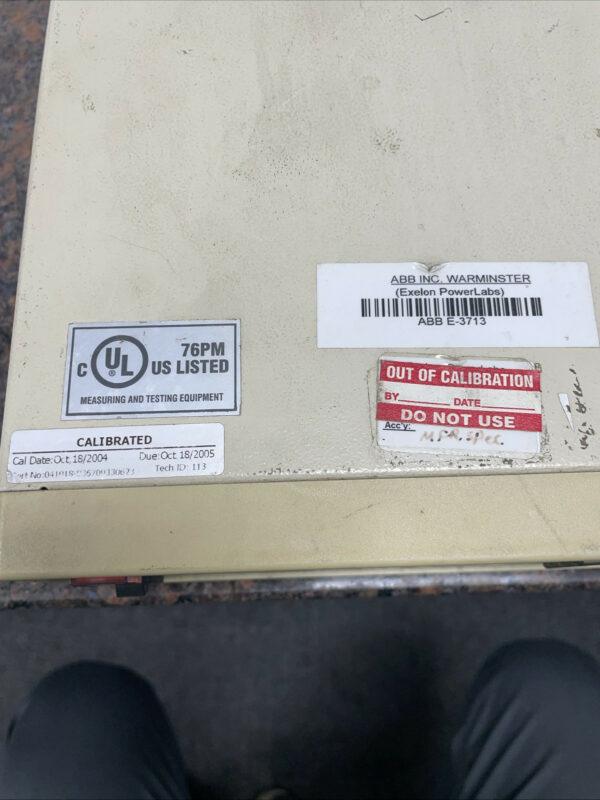 Associated Research 3670 AC/DC Voltage Tester *FOR PARTS OR REPAIR*