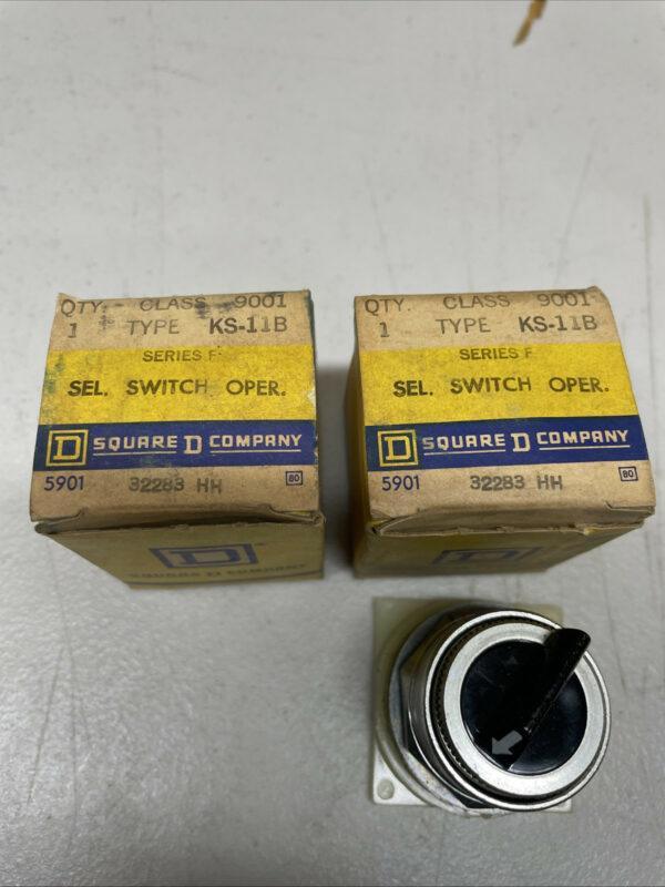 (2) SQUARE D 9001-KS-11b SER. F