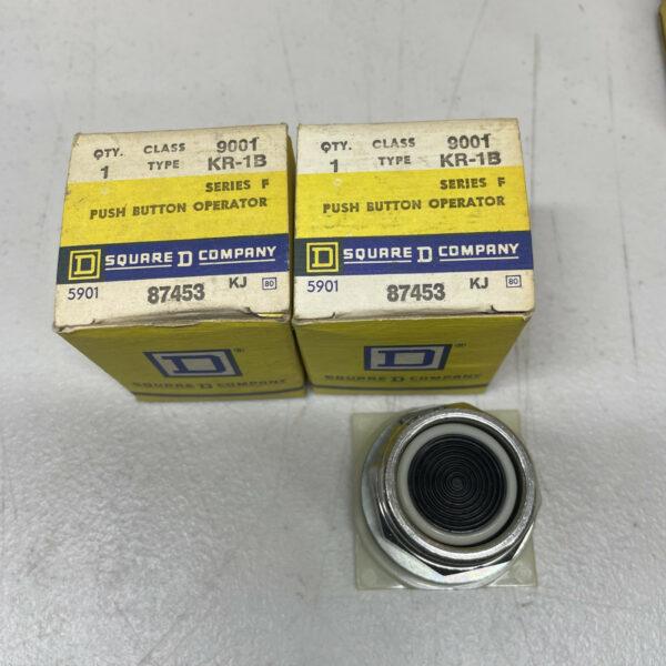(2) Square D 9001 KR-1B Push Button Operator Series F