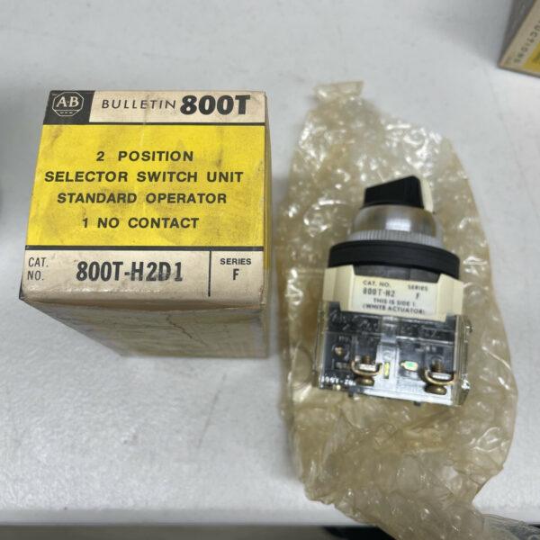 ALLEN BRADLEY 800T-H2D1 SELECTOR SWITCH SER F