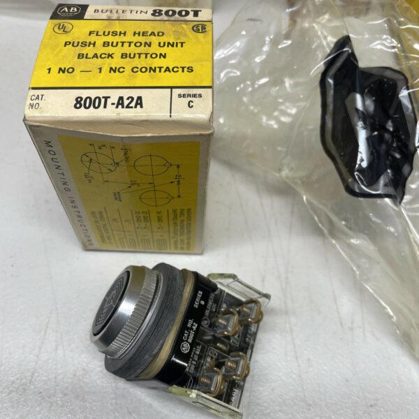 ALLEN BRADLEY 800T-A2A PUSHBUTTON SER. C 800TA2A