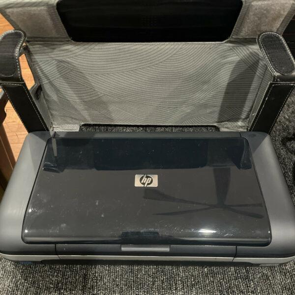 HP Office Jet SNPRC-0705 Mobile USB Printer With Leather Cover Case * No Cords*