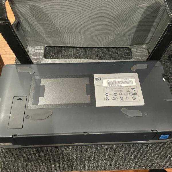 HP Office Jet SNPRC-0705 Mobile USB Printer With Leather Cover Case * No Cords*