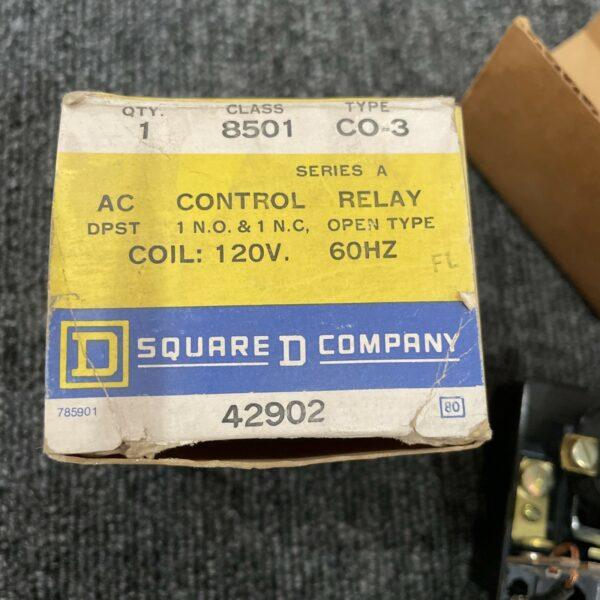 NEW SQUARE D 8501CO-3 SER. A 12v Coil 8501 CO3