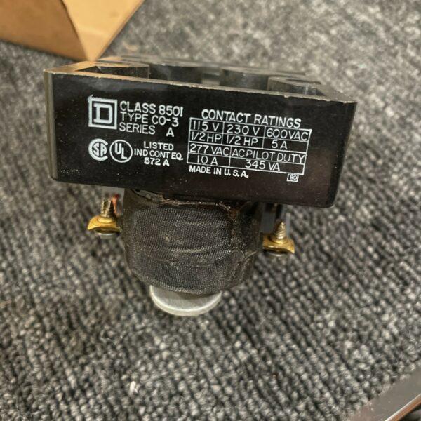 NEW SQUARE D 8501CO-3 SER. A 12v Coil 8501 CO3