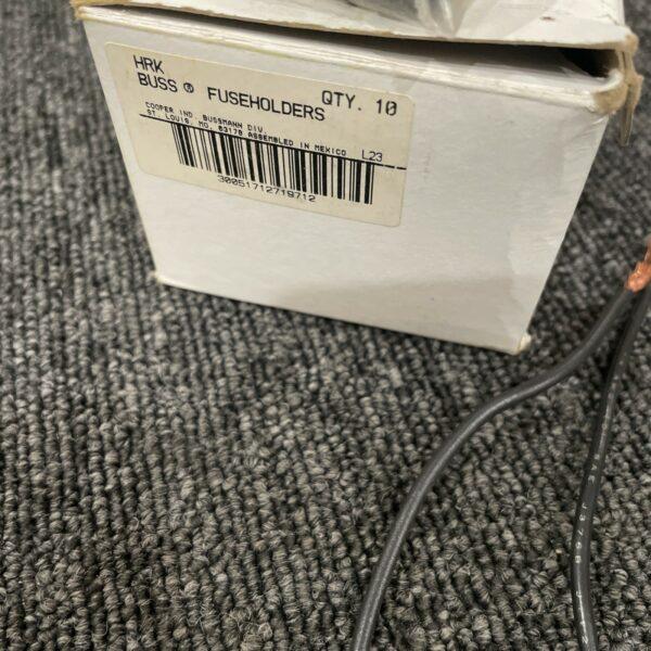 Lot of (4) Bussmann hrk fuseholder # HRK + (2) Hrk-w