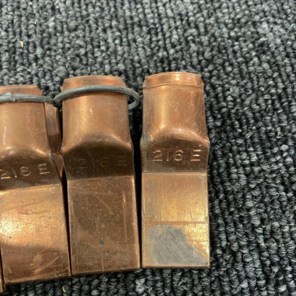 (3) Bussmann Buss No. 216 Fuse Reducer + (5) 216E *SEE PHOTOS* NOS