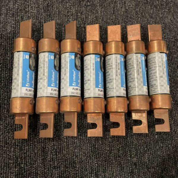 (7) Littelfuse FLNR100ID Indicator Fuse 100A 250V Class RK5