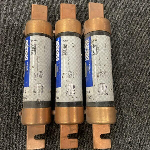 (3) Littelfuse FLSR150ID 150 Amp 600 VAC Class RK5 Time Delay Indicator Fuse