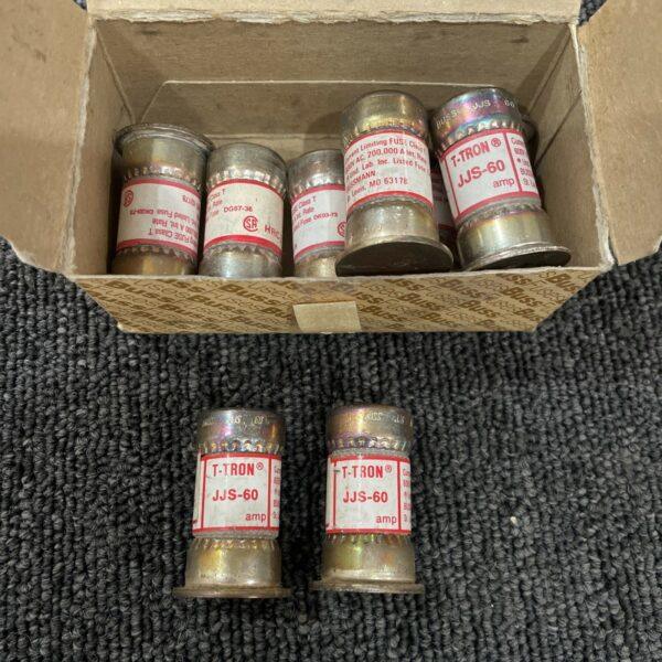 (9) Bussman JJS-60 T-Tron Class T Fast Acting Fuse