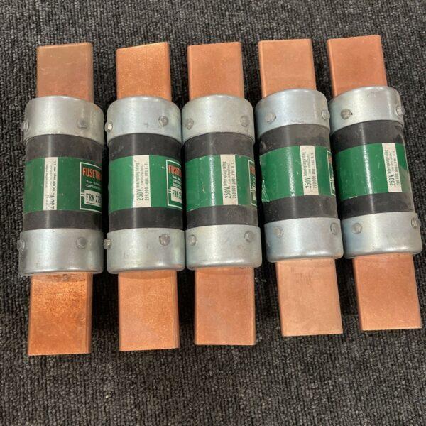 (5) FUSETRON FRN-225 225A, Dual Element
