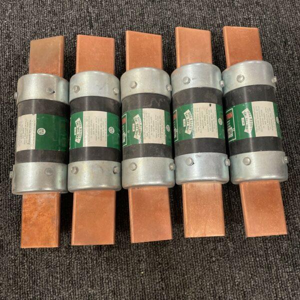 (5) FUSETRON FRN-225 225A, Dual Element