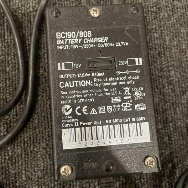 Fluke Bc-190/808 New OEM Battery Charger