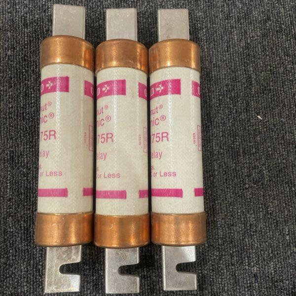 (3) Gould Shawmut TRS175R Tri-onic Fuse 175A 600V 175 Amp
