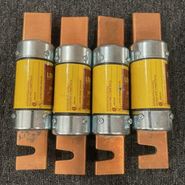 (4) BUSSMANN BUSS LPN-RK-300 LOW PEAK FUSE RK1 300A 250V 300 AMP
