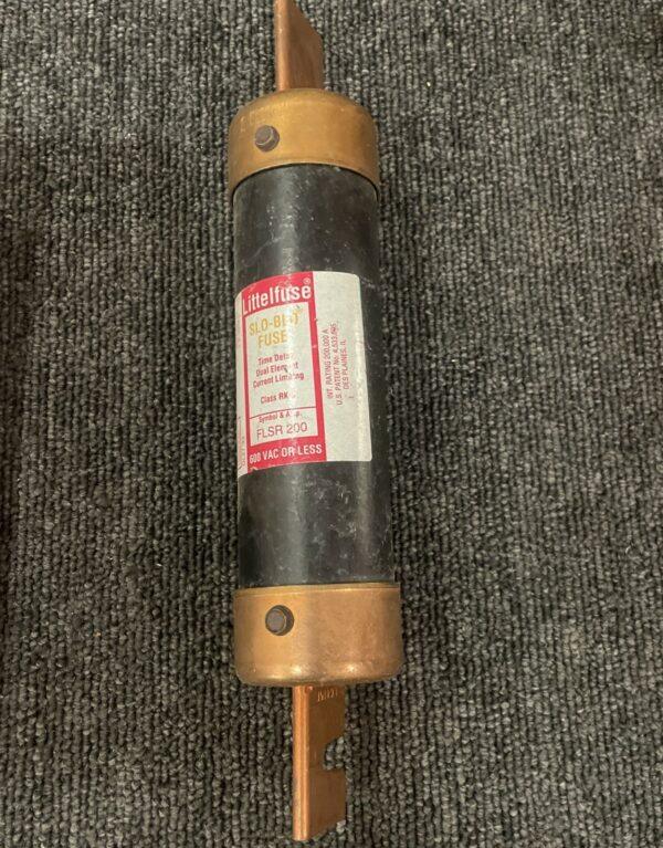 LITTELFUSE 200 AMP SLO-BLO TIME-DELAY FUSE 600 VAC FLSR-200