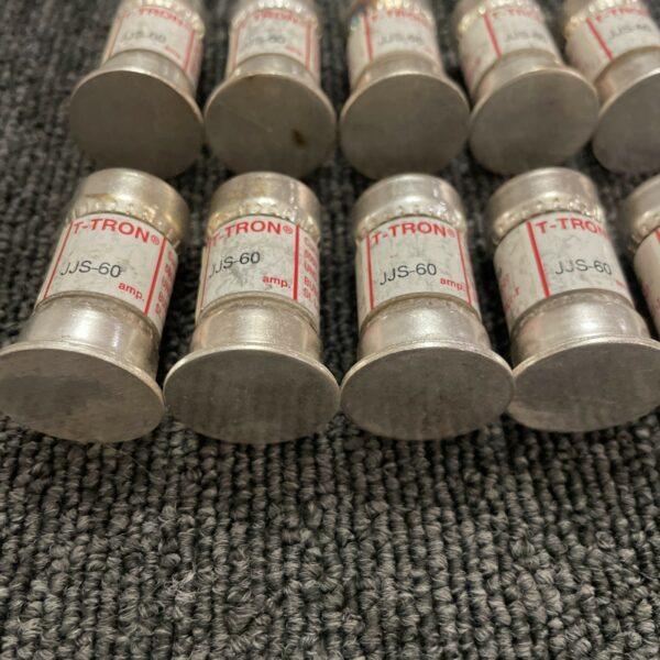 (10) Bussmann JJS 60 Series Tron Class T Fast Acting Fuse