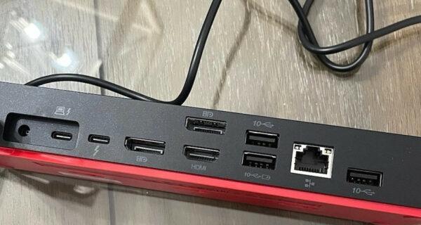 OEM Lenovo DK2131 ThinkPad Thunderbolt 4 Workstation Dock *w Power Supply 90w